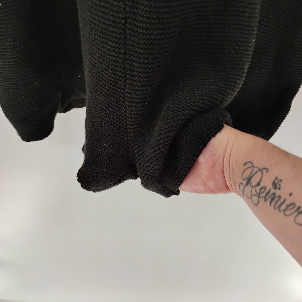 Promesa Button Romper chunky knit polo collar button‎ down long sleeve crotchet - Picture 6 of 14